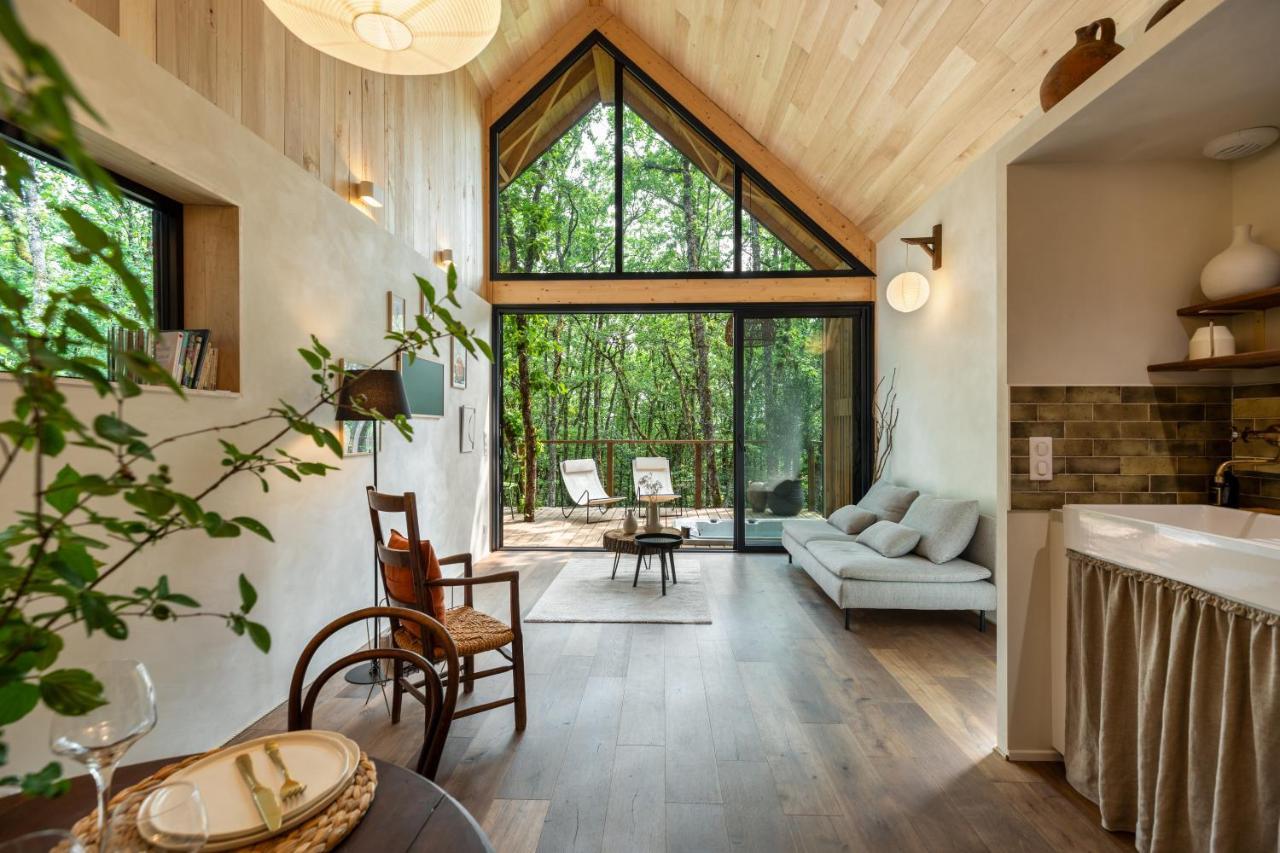Wabi Sabi Lodge - Spa&Sauna Privatif - Foret Turenne Εξωτερικό φωτογραφία